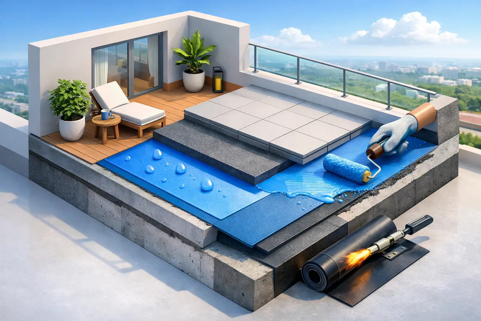 Come impermeabilizzare un terrazzo bene
