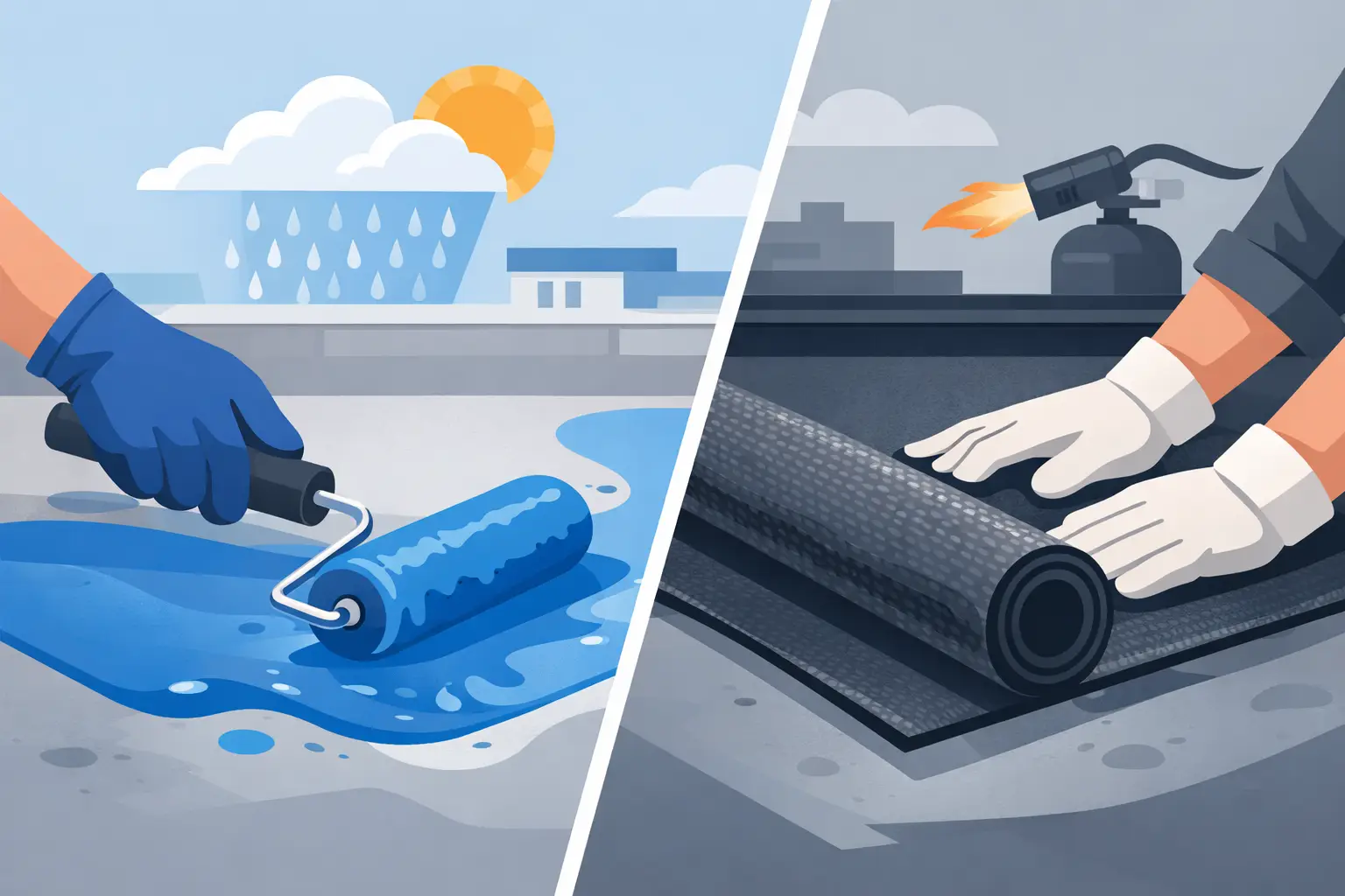 Guaina liquida o membrane: quale scegliere?