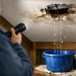 Infiltrazioni acqua dal tetto: cosa fare